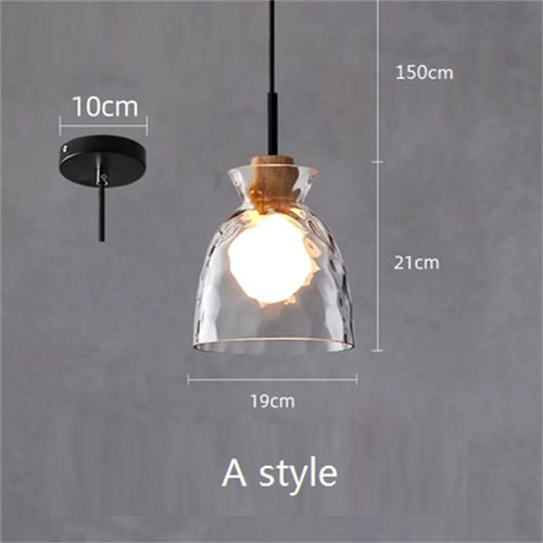 Moderne Pendelleuchte aus Glas für elegante Wohnraumgestaltung - vue 9 sur 9