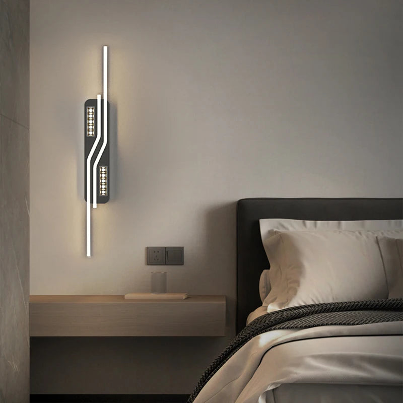 applique murale nordique simple moderne pour la maison - vue 5 sur 12