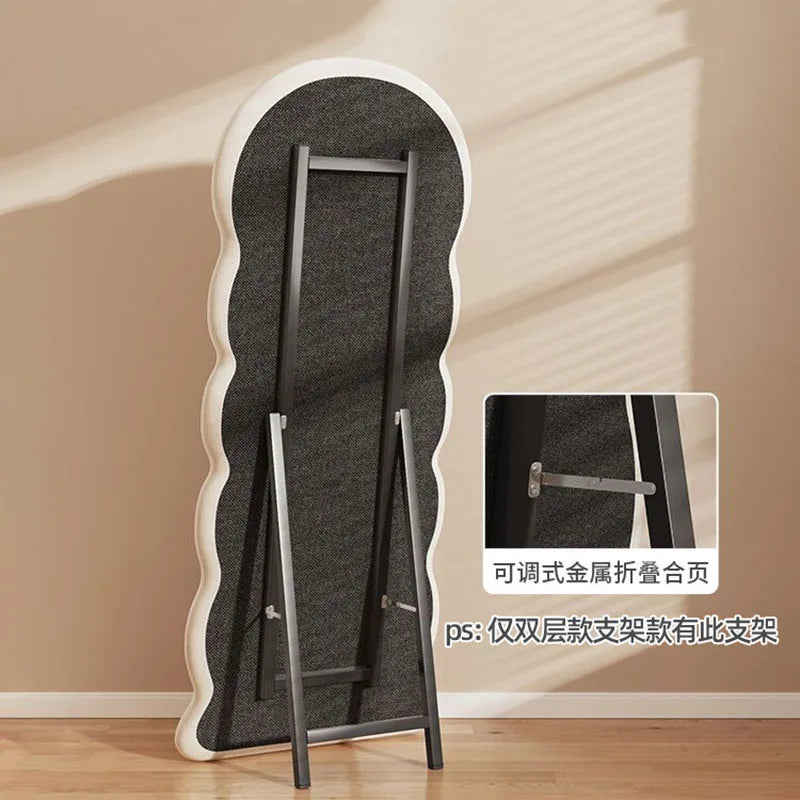 miroir debout design nordique esthétique pour décoration moderne - vue 7 sur 17