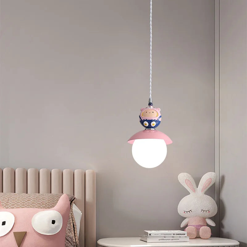 plafonnier led créatif à spectre complet pour décoration enfant