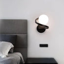 Moderne LED-Wandleuchte aus Glas Kugelform nordisches Design