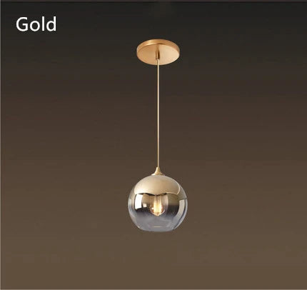Moderne Pendelleuchten aus Glas für nordische Dekoration