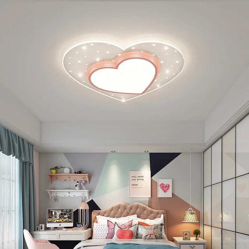 plafonnier ciel étoilé pour chambre d'enfant décoration nordique chaleureuse - vue 6 sur 12