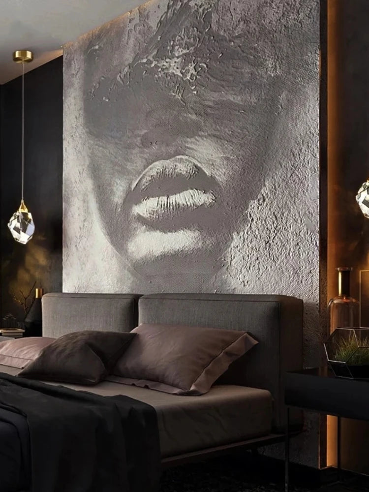 lustre en cristal nordique led pour intérieur - vue 4 sur 10