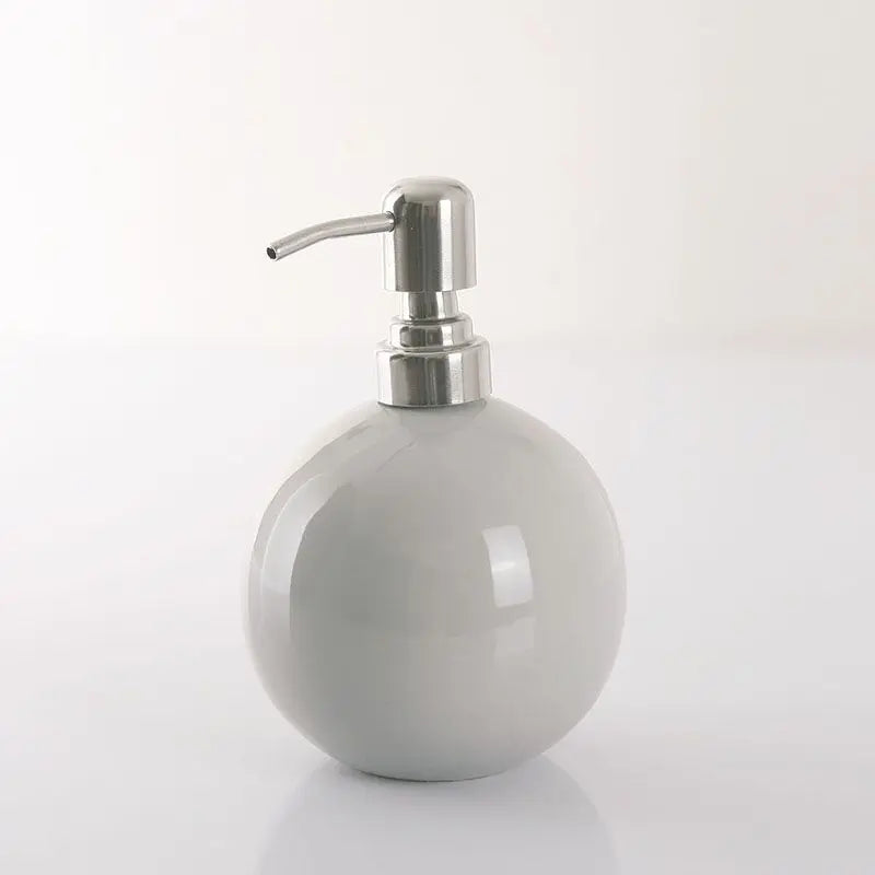 bouteille de gel douche et savon pour les mains accessoires de salle de bain - vue 8 sur 31