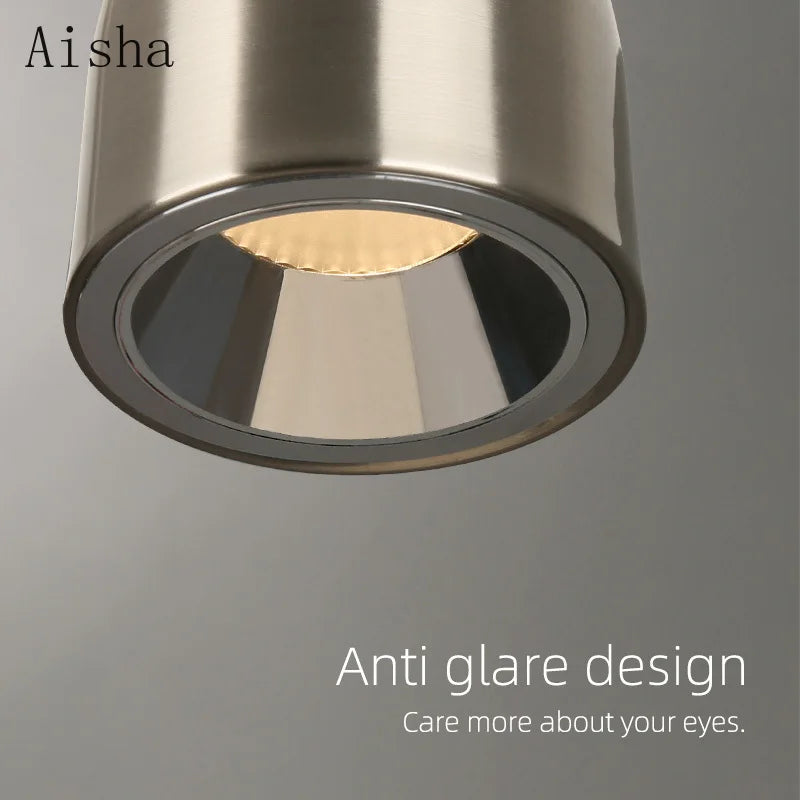suspension anti-éblouissement style nordique moderne pour café et bar - vue 8 sur 7