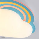 Deckenleuchte Wolke Regenbogen für Kinderzimmer kreative Dekoration