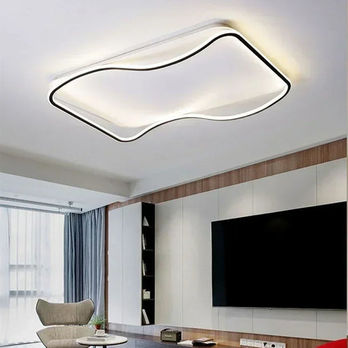 Moderner LED-Deckenleuchte für dekorative Innenbeleuchtung - vue 6 sur 19