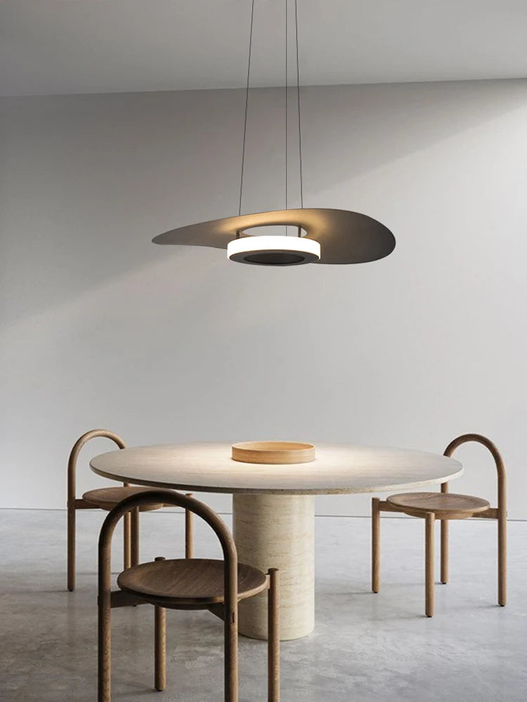 Suspension LED en métal au design nordique variable - vue 5 sur 12