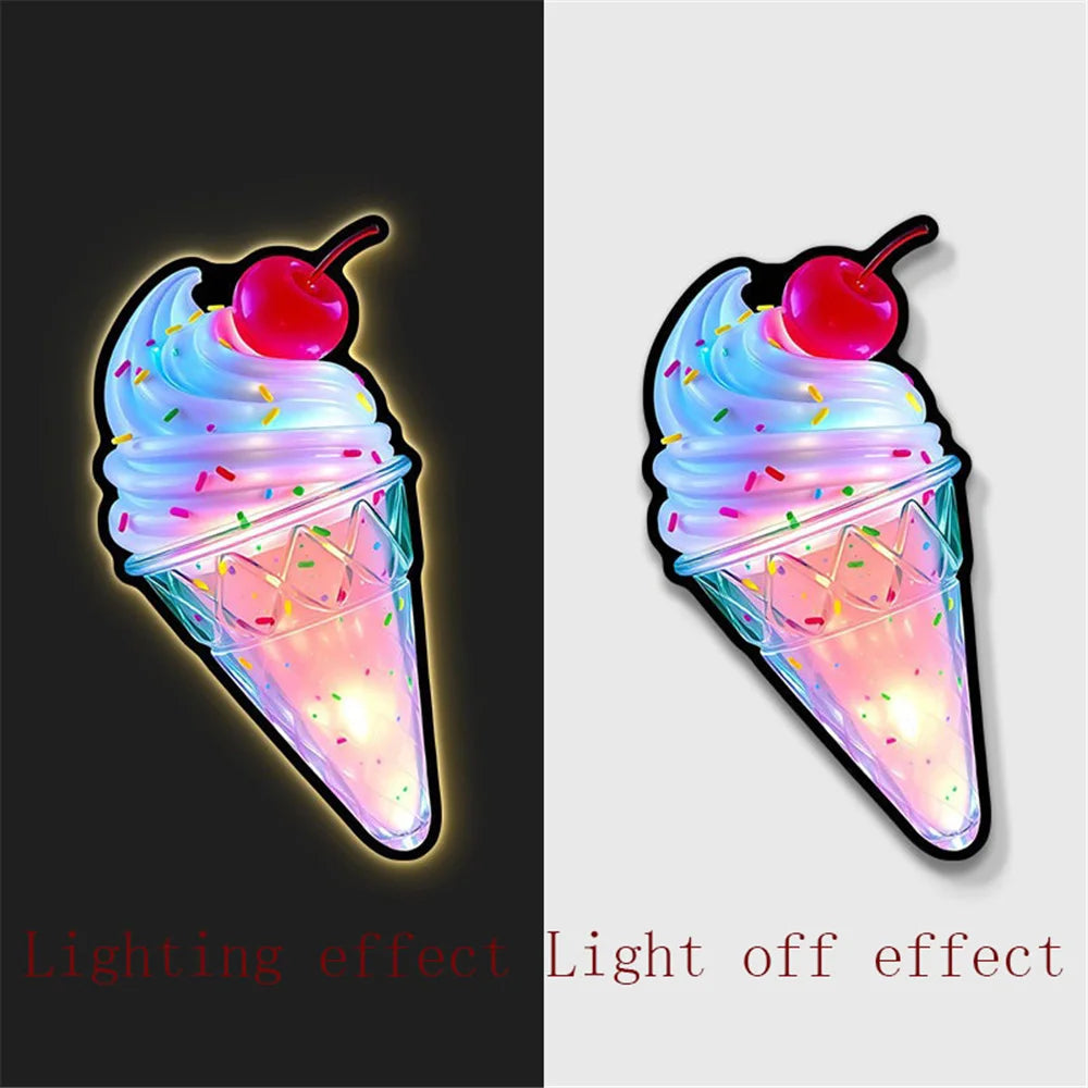 applique murale à led pour décoration lumineuse enfants et cafés - vue 8 sur 23