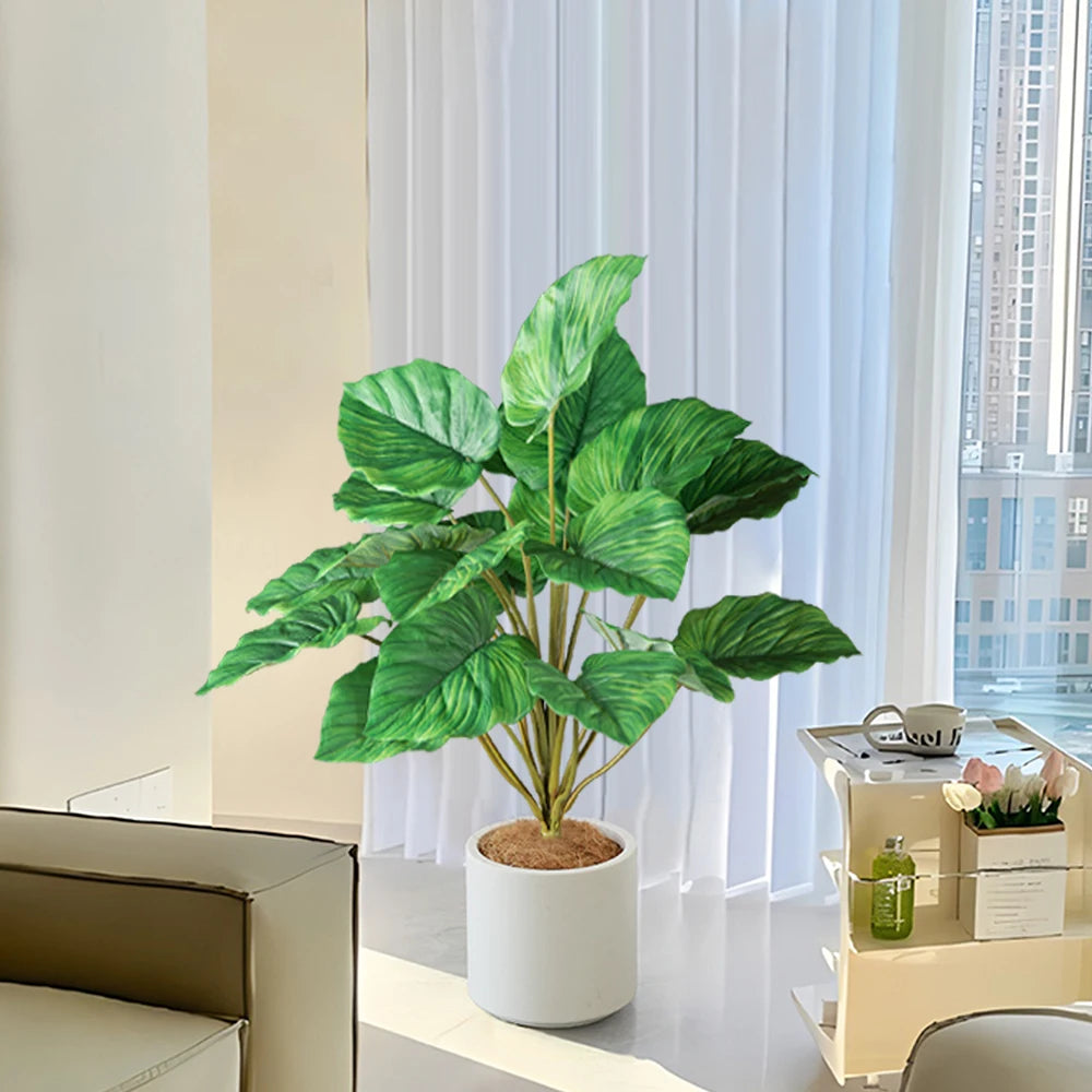 plantes artificielles monstera pour décoration intérieure et extérieure - vue 4 sur 10