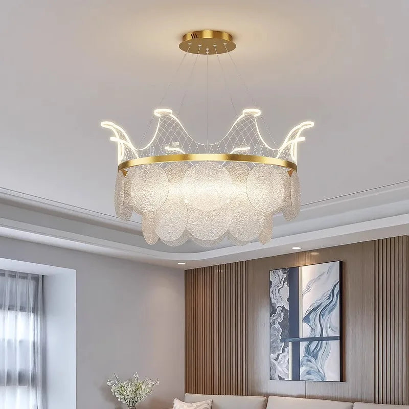 lustre d'éclairage intérieur pour salon et salle à manger - vue 5 sur 9