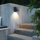 Moderne LED-Außenwandleuchte wasserdicht für Garten und Balkon