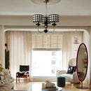 lustre en cuivre moderne pour hôtel et décoration intérieure