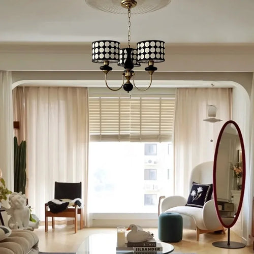 lustre en cuivre moderne pour hôtel et décoration intérieure