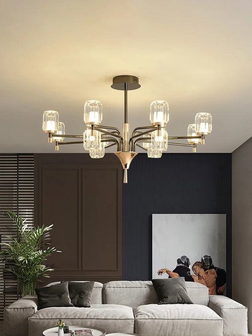 lustre moderne éclairage intérieur suspension design élégant