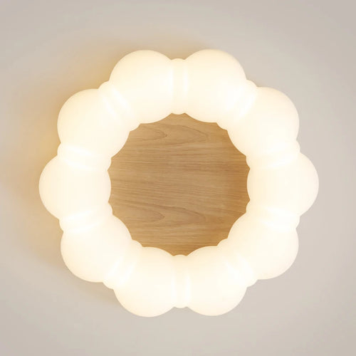 Personalisierter nordischer LED-Kronleuchter für Kinder - vue 6 sur 8
