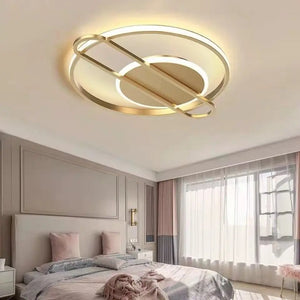 Moderne LED-Deckenleuchte im luxuriösen nordischen Stil