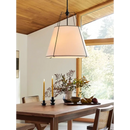 Cone drum pendant light, fabric lampshade, restaurant kitchen pendant light, indoor home decoration lighting