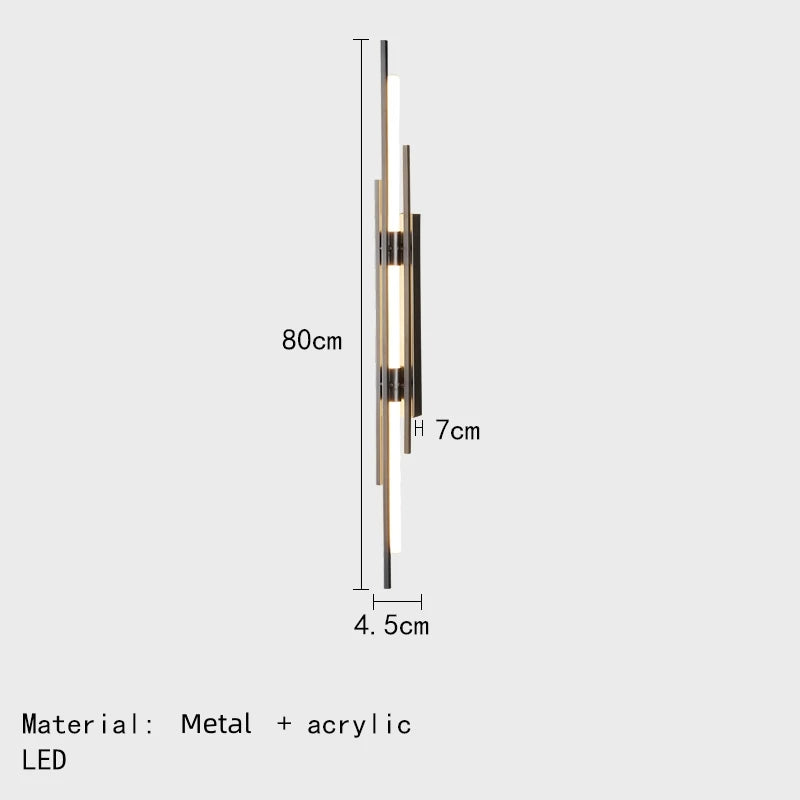 Minimalistische Design-Wandleuchte für moderne Innenbeleuchtung