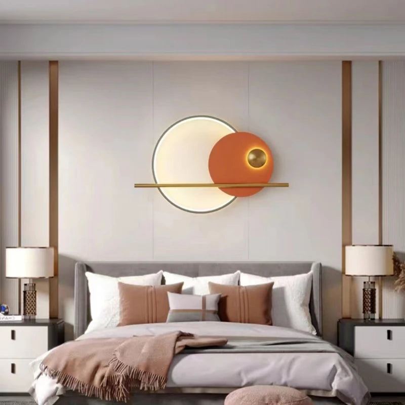 applique murale led minimaliste avec anneau pour restaurant - vue 5 sur 15