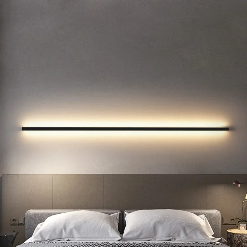 applique murale led moderne avec interrupteur de gradation pour décoration