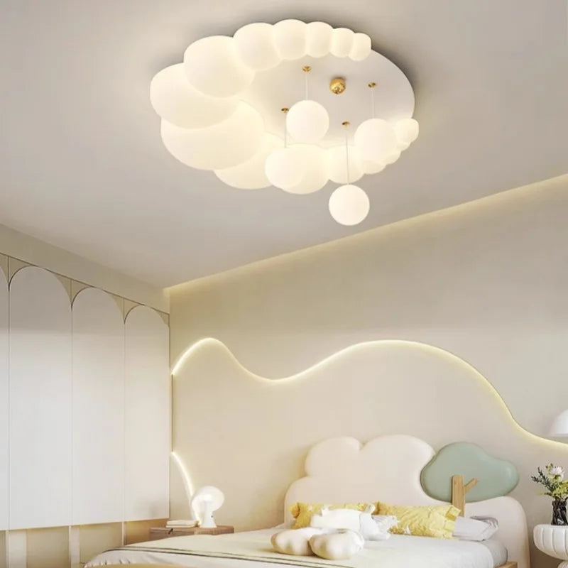 plafonnier romantique et moderne pour chambre d'enfant - vue 2 sur 7