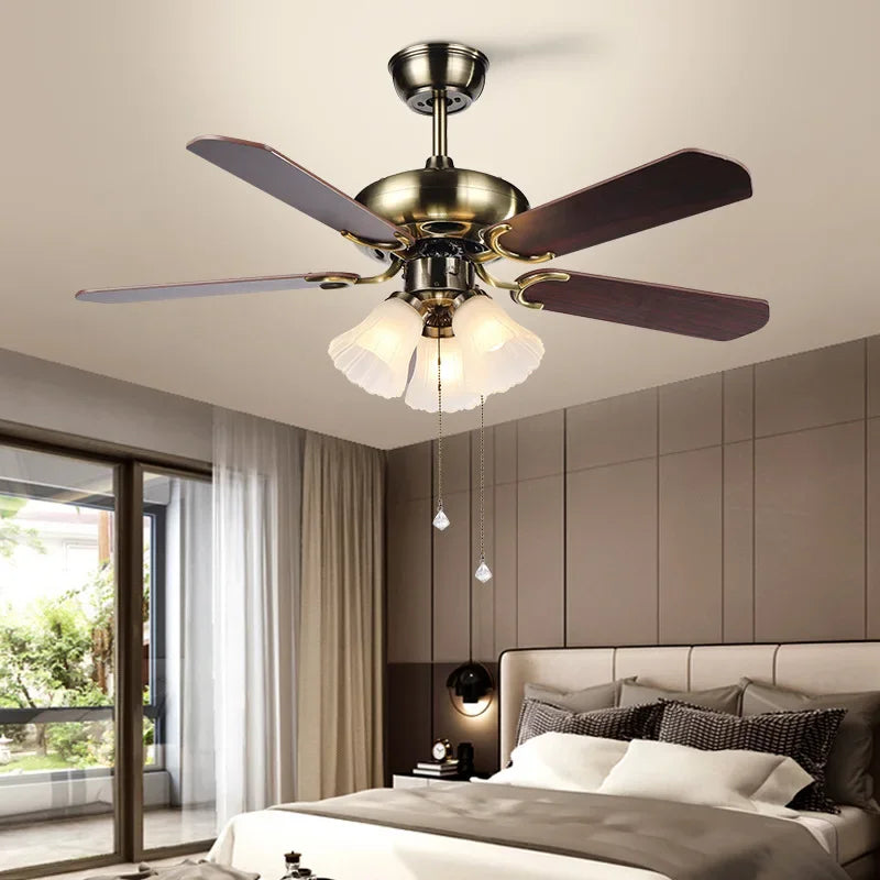 Moderner Deckenventilator mit Beleuchtung für ein angenehmes Ambiente - vue 3 sur 7