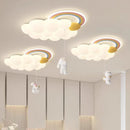 LED-Deckenleuchte Wolke Regenbogen für Kinderzimmer