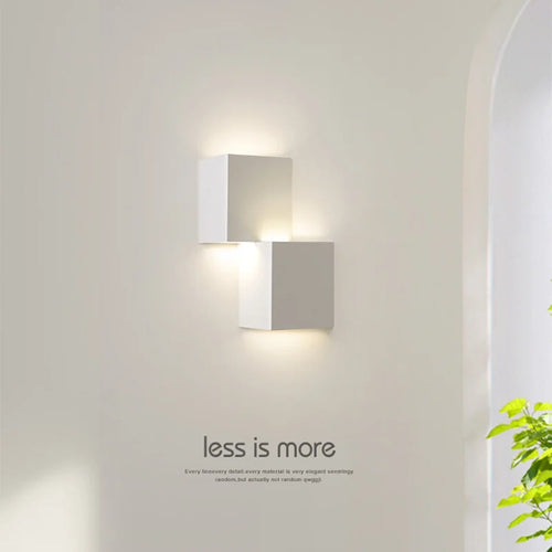 LED-Wandleuchte nordisch minimalistisch für stilvolle Wohnraumdekoration - vue 5 sur 8