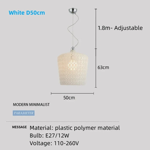 Moderner Acryl-Kronleuchter für elegante Wohnraumgestaltung - vue 13 sur 16