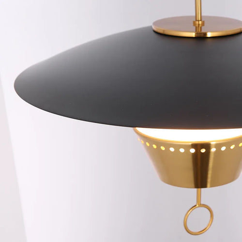 Moderne minimalistische UFO-Pendelleuchte für jeden Raum - vue 5 sur 7