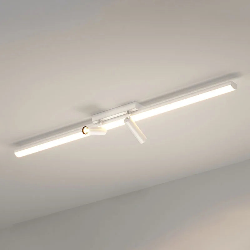 Plafond moderne à LEDs lampe pour salon salle à manger chambre placards cuisine allée bande piste projecteur fond luminaire - vue 4 sur 10