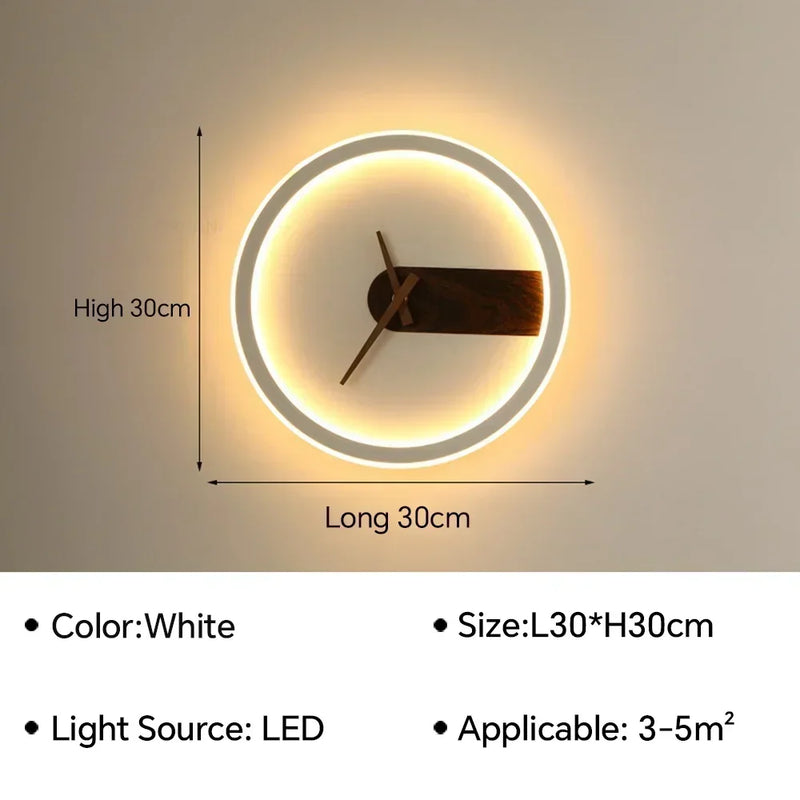 applique murale moderne à led pour décoration intérieure élégante