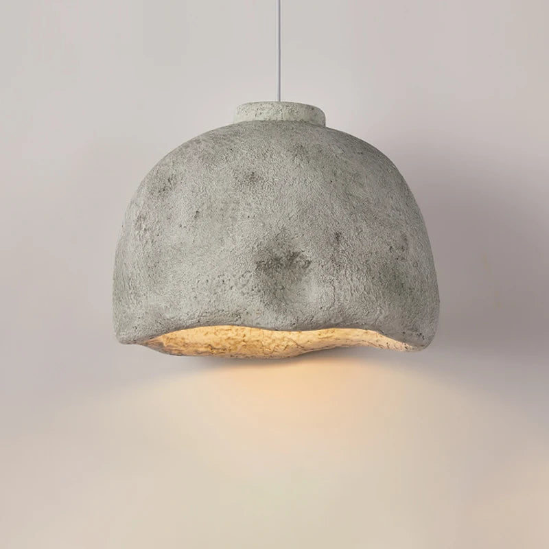 Nordique wabi-sabi vent suspension LED lumières lustre Restaurant Bar Loft salle à manger décor à la maison chambre chevet suspension luminaire - vue 5 sur 15