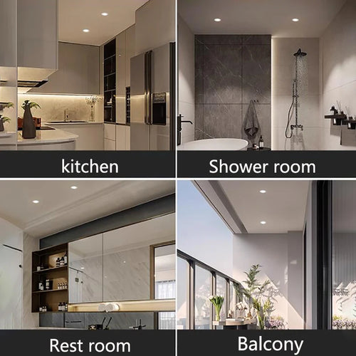 spot étanche led encastré extérieur ip65 - vue 7 sur 6