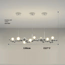 suspension artistique à led à intensité variable pour décoration intérieure