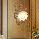 applique murale en céramique style pastoral décoration méditerranéenne nordique