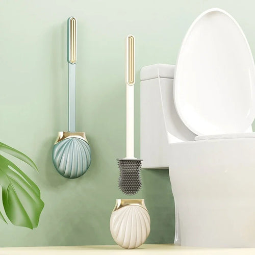 brosse en silicone avec support pour nettoyage efficace des coins