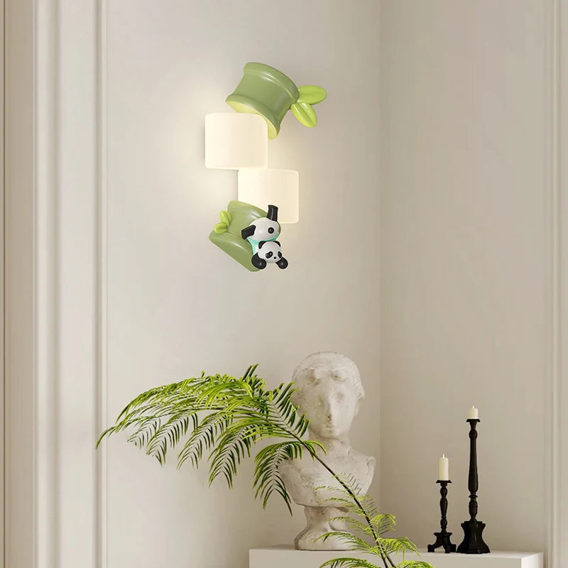 applique murale animaux singe lapin panda décorative pour enfants - vue 4 sur 9