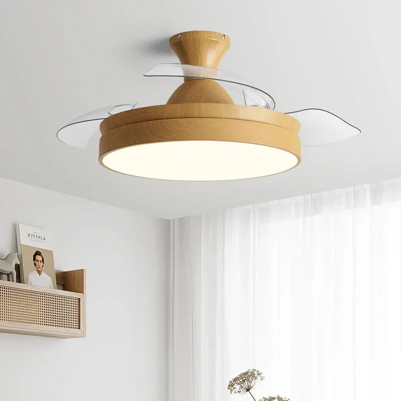 ventilateur de plafond avec lumière et contrôle caché moteur dc - vue 11 sur 12