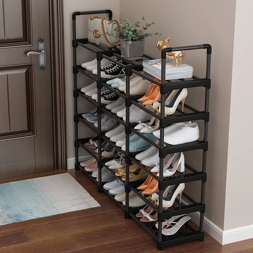 etagère à chaussures multicouche amovible et économique