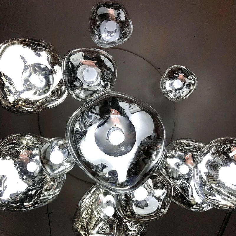 Suspension nordiques éclairage moderne Macaron déco suspension créative industrielle PVC lampe à lave Loft Bar café lampe suspendue - vue 5 sur 15