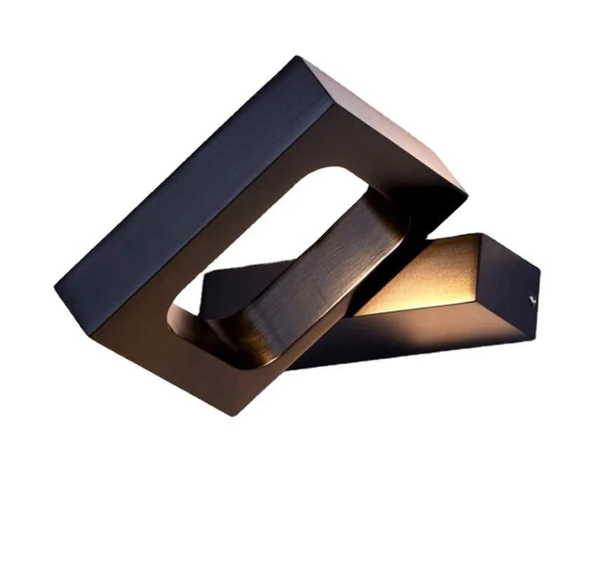 Modern Minimalist LED Wall Lamps, Aluminum Lighting, Home Decoration, Bedroom, Living Room, Aisle, Corridor, Lights - vue 6 sur 8