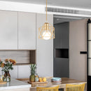 Moderne Pendelleuchte aus Eisen für elegante Inneneinrichtung