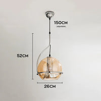 Rétro petite suspension salon lumière luxe créatif nostalgique bureau étude chambre suspension