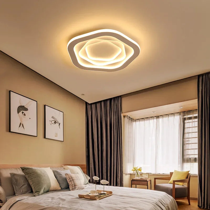 plafonnier led moderne pour décoration intérieure élégante et contemporaine - vue 7 sur 14