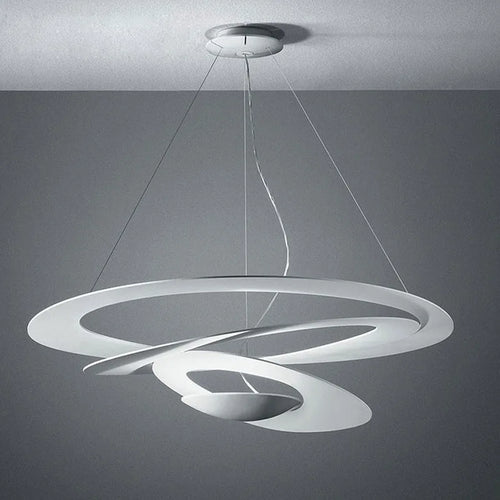 Moderne LED-Pendelleuchte im nordischen Stil mit Spiraldesign - vue 2 sur 6