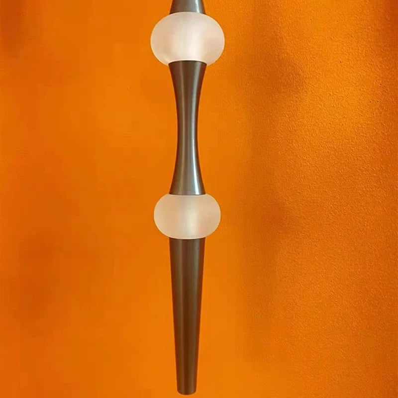 lustre led minimaliste en aluminium acrylique pour hôtel 3000k - vue 5 sur 8