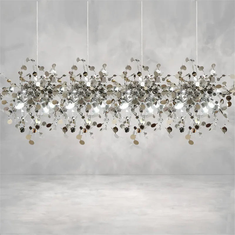 suspension design moderne en acier inoxydable pour intérieur - vue 5 sur 20